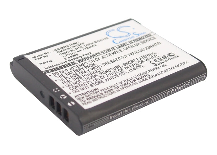 CS-BNC10MC : Battery for Leica V-LUX50, C - Replaces LEICA BP-DC14-E, BP-DC14, BP-DC14-U