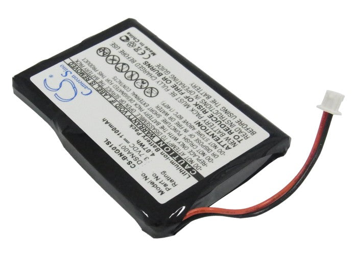 CS-BNG01SL : Battery for Blaupunkt Navi GPS, TravelPilot Lucca 3.3 - Replaces Blaupunkt DSNA001