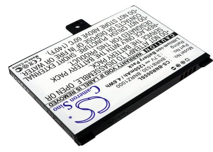 CS-BNR005SL : Battery for Barnes & Noble 005, nook, BNRZ100 and others - Replaces Barnes & Noble BNRB1530, 9BS11GTFF10B3, 9875521 and others