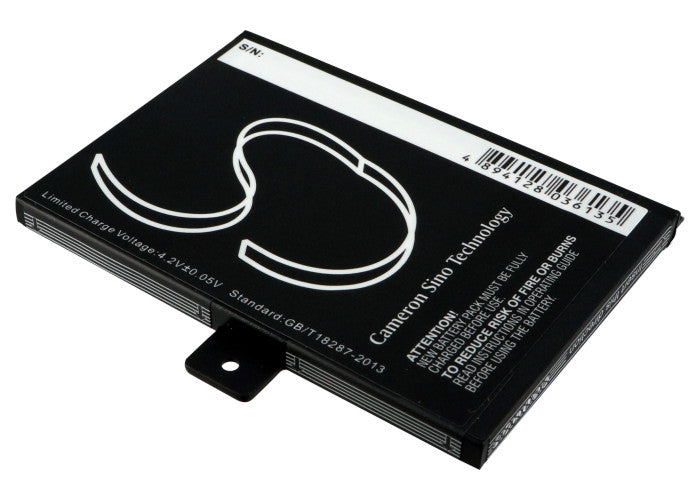 CS-BNR005SL : Battery for Barnes & Noble 005, nook, BNRZ100 and others - Replaces Barnes & Noble BNRB1530, 9BS11GTFF10B3, 9875521 and others