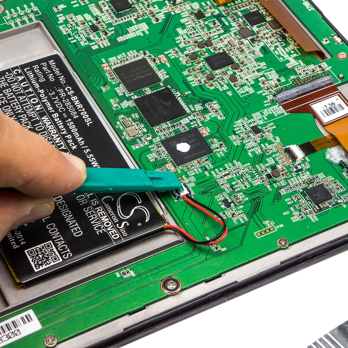 CS-BNR700SL : Battery for Barnes & Noble GlowLight Plus 7.8, BNRV700 - Replaces Barnes & Noble PR-285084