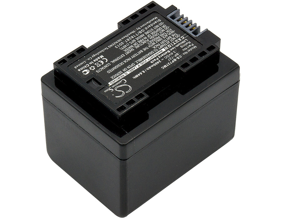 CS-BP727MC : Battery for Canon VIXIA HF M52, VIXIA HF M50, VIXIA HF M500 and others - Replaces Canon BP-727