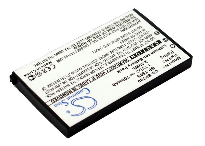 CS-BP780 : Battery for Kyocera CONTAX SL300RT, Finecam SL300R, Finecam SL400R - Replaces Kyocera BP-780S