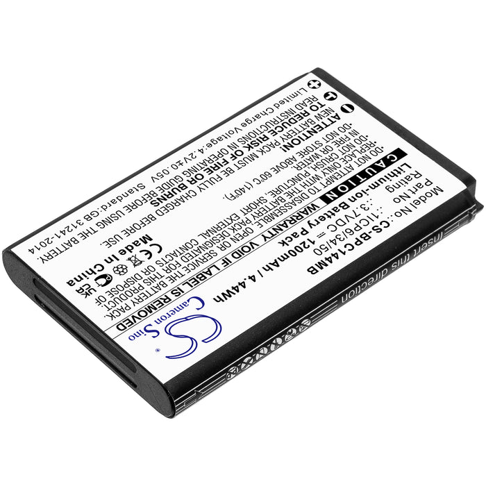 CS-BPC144MB : Battery for Babymoov Touch Screen A014407 - Replaces Babymoov 1ICP6/34/50