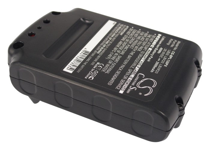 CS-BPL120PX : Battery for Black & Decker BDCDMT120, CHH2220, LCS120 and others - Replaces Black & Decker LB20, LBX20, LBXR20 and others