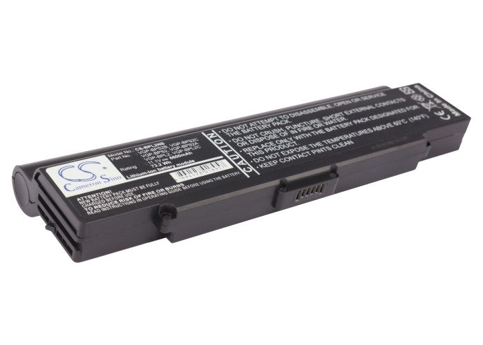 CS-BPL2NB : Battery for Sony VGN-AR390E, VAIO VGN-FE590, VAIO VGN-C291NW/ G and others - Replaces Sony VGP-BPL2, VGP-BPL2C, VGP-BPS2 and others