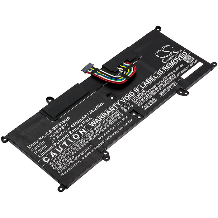 CS-BPS13NB : Battery for Sony VAIO S11, VAIO S13, VJ-S13-1X0111B and others - Replaces Sony VJ8BPS52