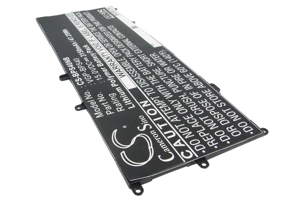 CS-BPS40NB : Battery for Sony VAIO Fit 15A, SVF15N18PW, SVF15N13CW and others - Replaces Sony VGP-BPS40