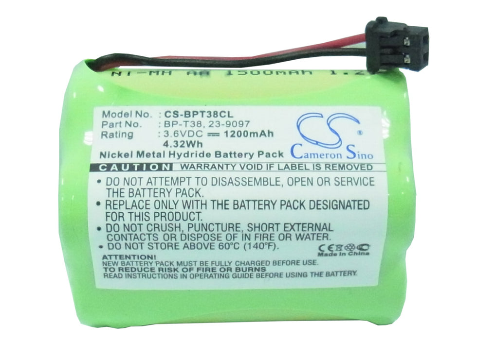 CS-BPT38CL : Battery for Sony SPP-A2770, SPP-A2780, SPP-H273 and others - Replaces Sony BP-T38