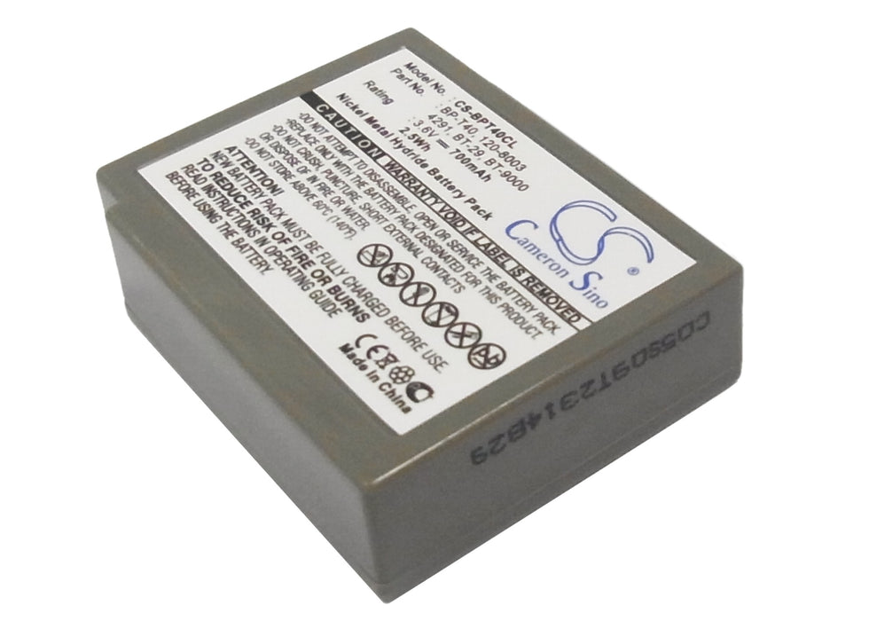 CS-BPT40CL : Battery for Sony SCT-100, SPP-1010, SPP-115 and others - Replaces Sony BP-T40