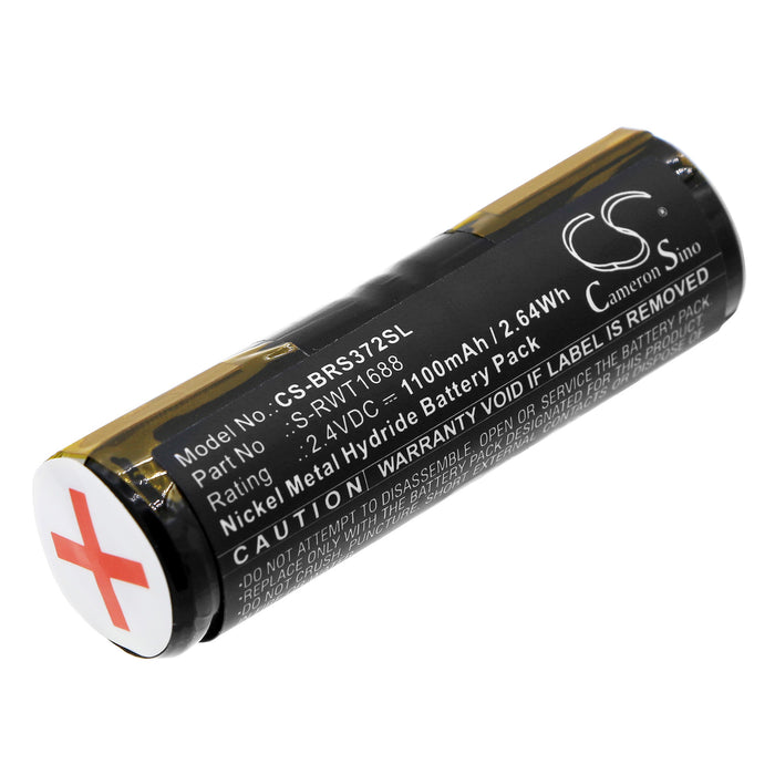 CS-BRS372SL : Battery for Rowenta Dentasonic, Dentacontrol Duo, Dentacontrol 707 and others - Replaces Rowenta RS-MH 3941, 2N-600AE, S-RWT1688 and others