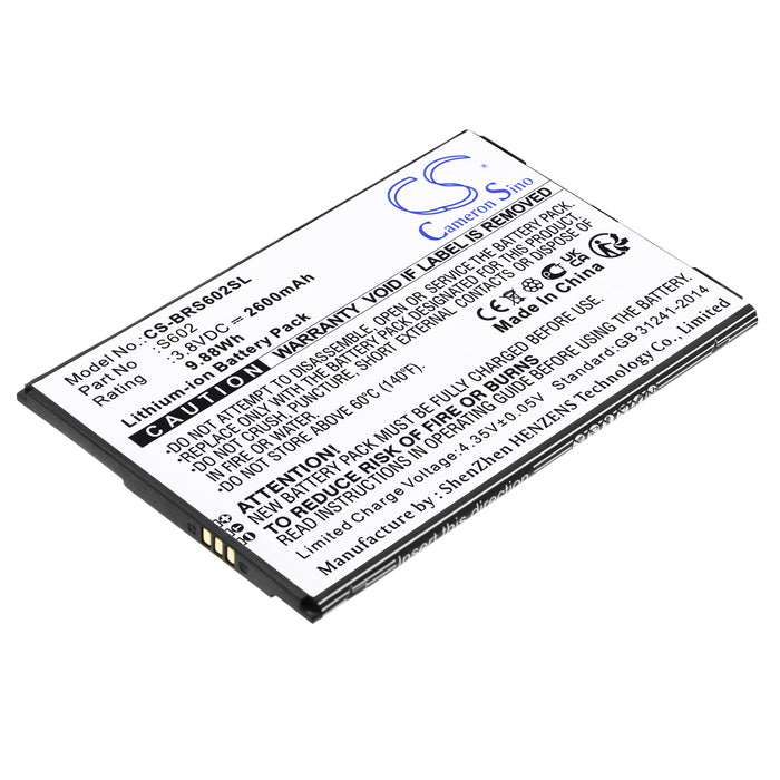 CS-BRS602SL : Battery for Brondi Amico Smartphone XL, S602 - Replaces Brondi S602