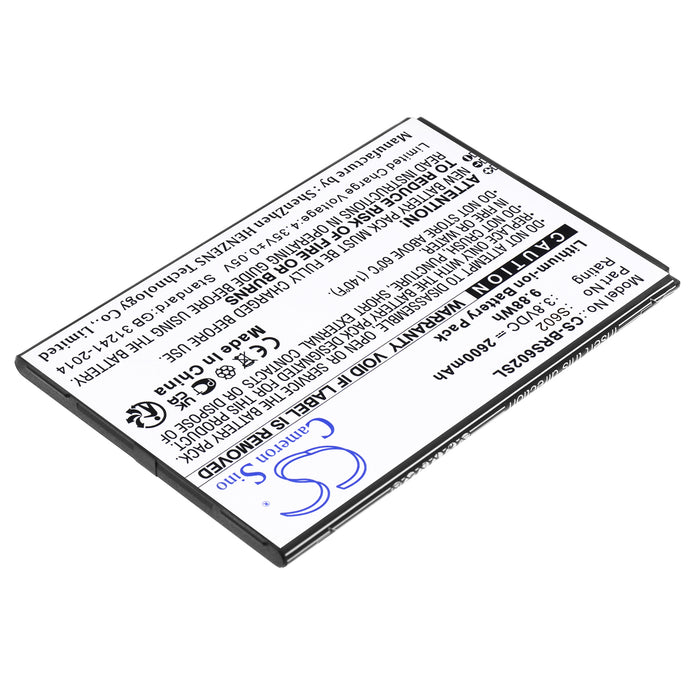CS-BRS602SL : Battery for Brondi Amico Smartphone XL, S602 - Replaces Brondi S602