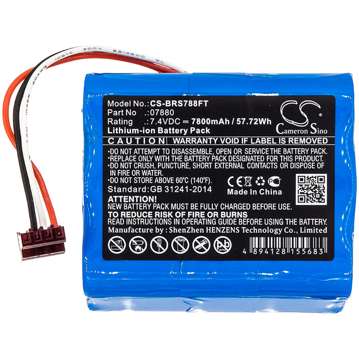 bright star 07800 rechargeable flashlight battery CS-BRS788FT : Battery for Bright Star LightHawk, 07802, 07815 and others