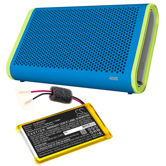 CS-BRV405SL : Battery for Braven 405 - Replaces Braven GSP103465