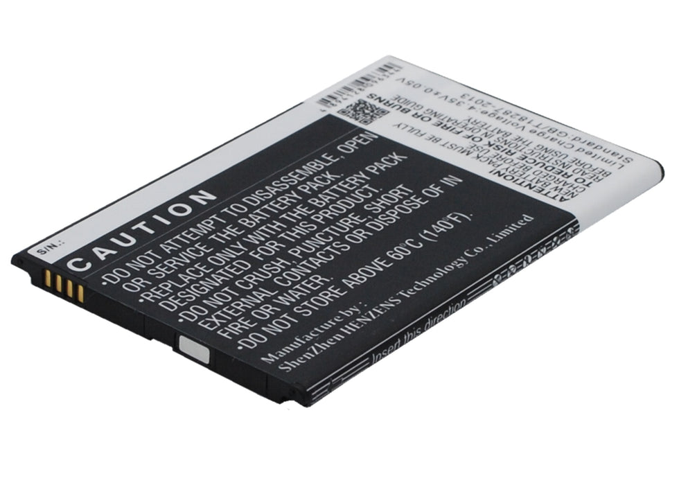 CS-BRZ500SL : Battery for Blackberry Z5 - Replaces Blackberry PM1, BAT-53861-003