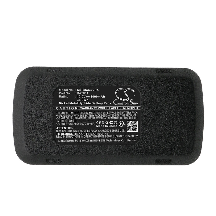 CS-BS3300PX : Battery for Ramset SBD12, CSD12C, PTUB17 - Replaces WURTH 702 300 412, 702 300 512, 702 300 712