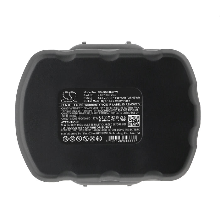 CS-BS3360PW : Battery for Ramset Dyna Drill 514, CSD14, BP1420 and others - Replaces Bosch 2 607 335 264, 2 607 335 276, 2 607 335 465 and others