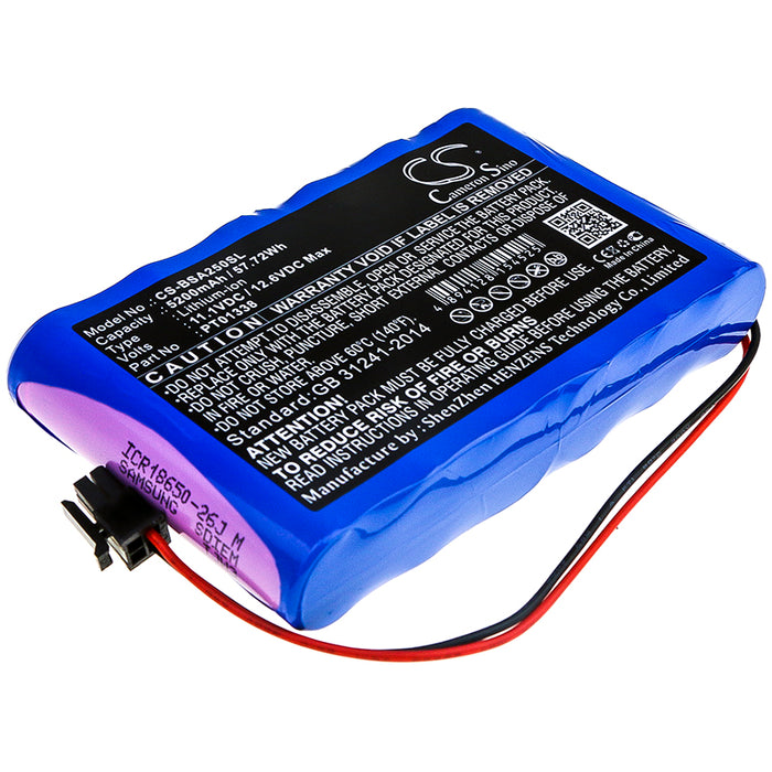 CS-BSA250SL : Battery for Bird SA2500, SA-2500, SA6000EX and others - Replaces Bird PT01338