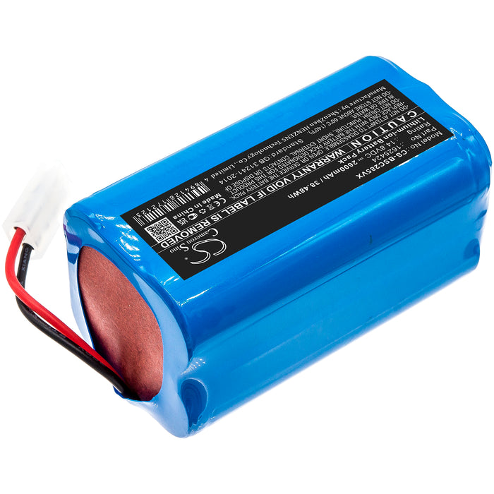 CS-BSC285VX : Battery for Bissell SpinWave Wet, Dry Robotic Vacuum, 2859 and others - Replaces Bissell 1625424, 5345, Z65B155 and others