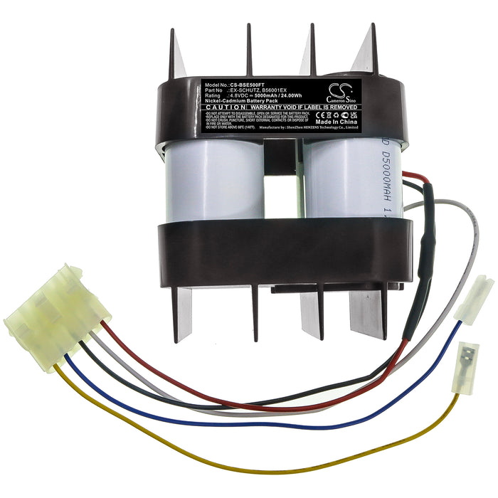 CS-BSE500FT : Battery for CEAG HSE5, HSE5ex, SEB8DIN and others - Replaces Eisemann 074042