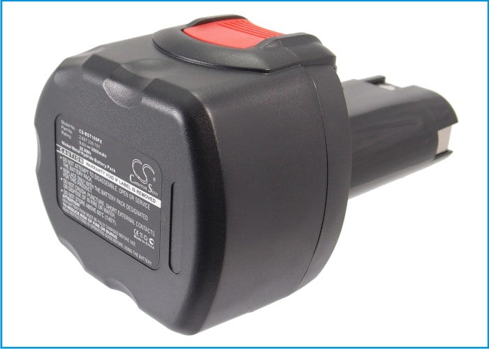 CS-BST100PX : Battery for Bosch GSR 9.6-1, GSR 9.6-2, GSR 9.6V and others - Replaces Bosch 2 607 335 707, 2 607 335 272, 2 607 335 260 and others