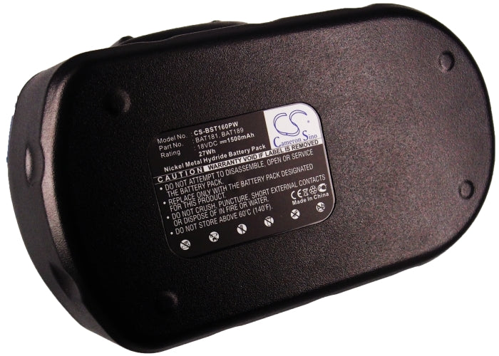 CS-BST160PW : Battery for Bosch 13618-2G, 1644, 1644-24 and others - Replaces Bosch 2 607 335 266, 2 607 335 278, 2 607 335 536 and others