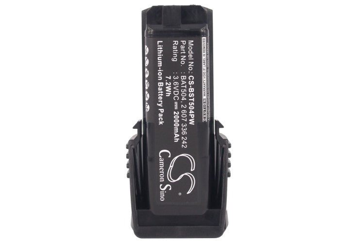 CS-BST504PW : Battery for Bosch GSR Mx2Drive, 36019A2010, GSR PRODRIVE and others - Replaces Bosch BAT504, 2 607 336 242, 2 607 336 241