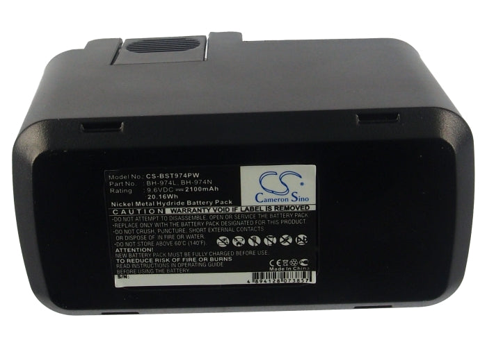 CS-BST974PW : Battery for FLEX BBM 596B, BS 596B, Bbm596b and others - Replaces WURTH 0702 300 596, 0702 300 796