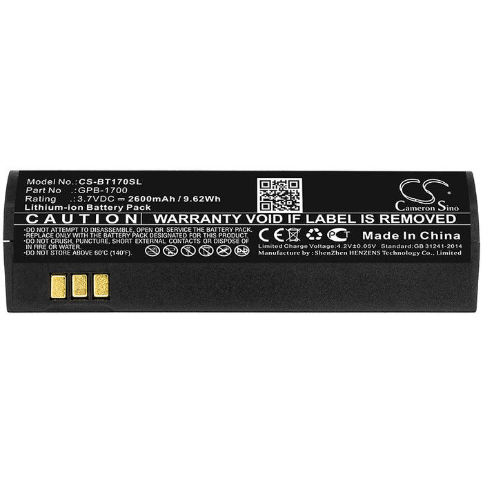 CS-BT170SL : Battery for Globalstar GSP-1700 - Replaces Globalstar GPB-1700