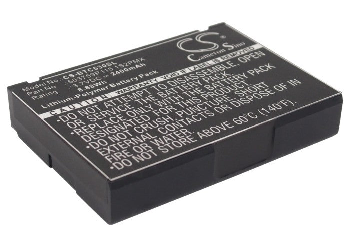 CS-BTC530SL : Battery for Blaupunkt Lucca 5.3 - Replaces Blaupunkt 503759P115 1S2PMX