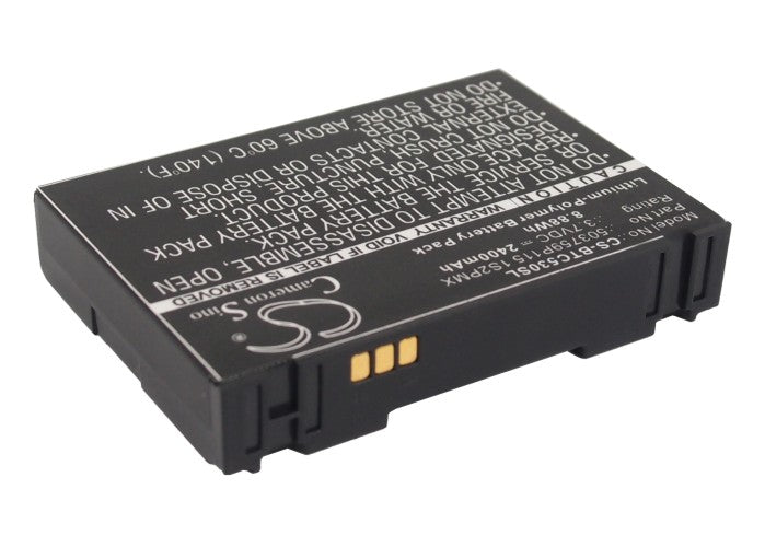 CS-BTC530SL : Battery for Blaupunkt Lucca 5.3 - Replaces Blaupunkt 503759P115 1S2PMX