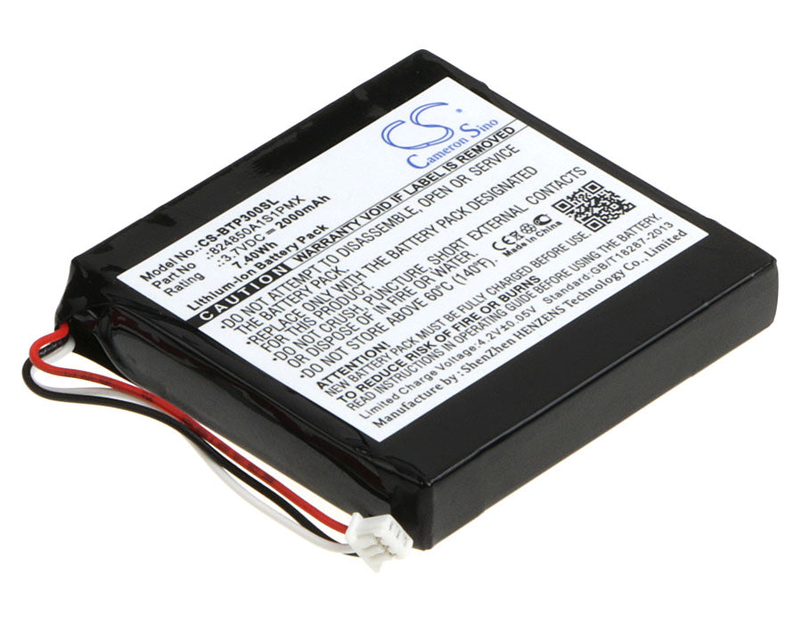 CS-BTP300SL : Battery for Blaupunkt TravelPilot TP300 - Replaces Blaupunkt 824850A1S1PMX