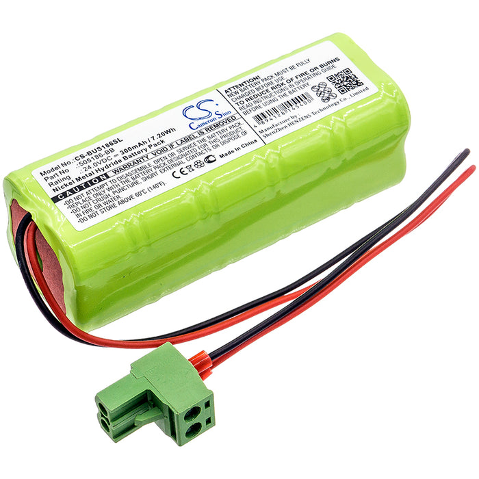 CS-BUS186SL : Battery for Besam automatische Turoffnung EMC, automatische Turoffnung EMCM, automatische Turoffnung EU-EUD - Replaces Besam 505186-BB