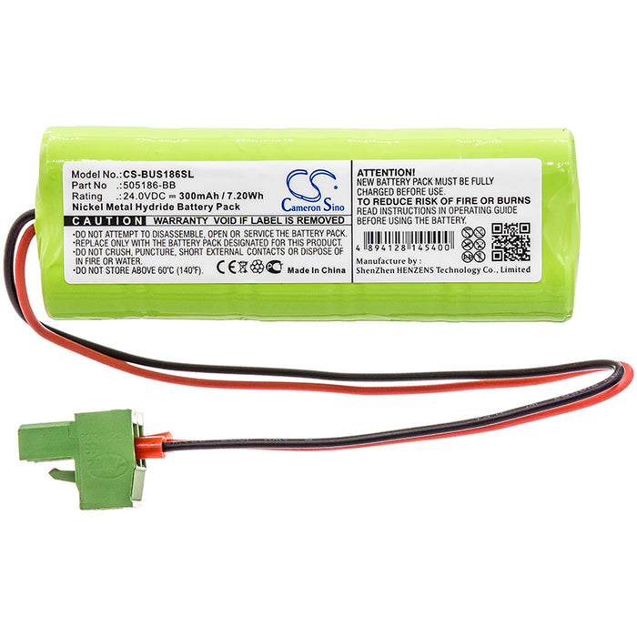 CS-BUS186SL : Battery for Besam automatische Turoffnung EMC, automatische Turoffnung EMCM, automatische Turoffnung EU-EUD - Replaces Besam 505186-BB