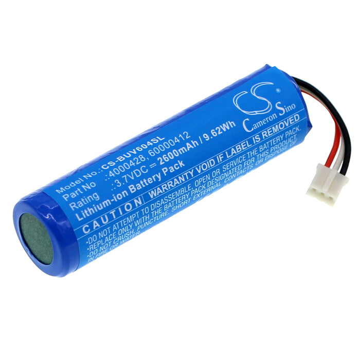 CS-BUV604SL : Battery for Burton UV604 LED - Replaces Burton 4000428, 60000412