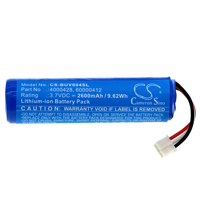 CS-BUV604SL : Battery for Burton UV604 LED - Replaces Burton 4000428, 60000412