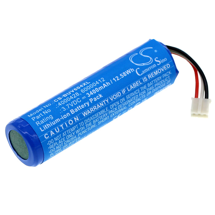 CS-BUV604XL : Battery for Burton UV604 LED - Replaces Burton 4000428, 60000412