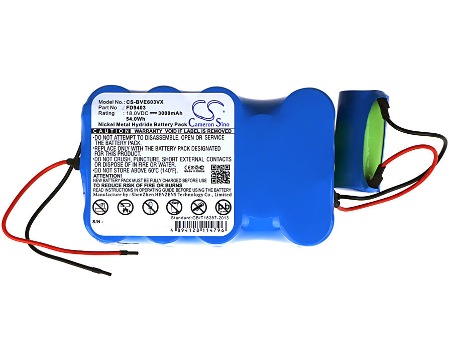 CS-BVE603VX : Battery for Bosch BBHMOVE6, BBHMOVE6/03, BBHMOVE4 and others - Replaces Bosch FD9403, 00751993, 751993 and others