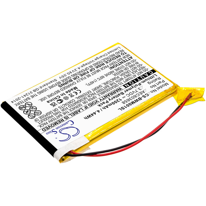 CS-BWM001SL : Battery for BW Gasalert Microclip Gas Detector, GasAlert Micro Clip XL, MCXL-MPCB1 and others - Replaces BW AEC603658