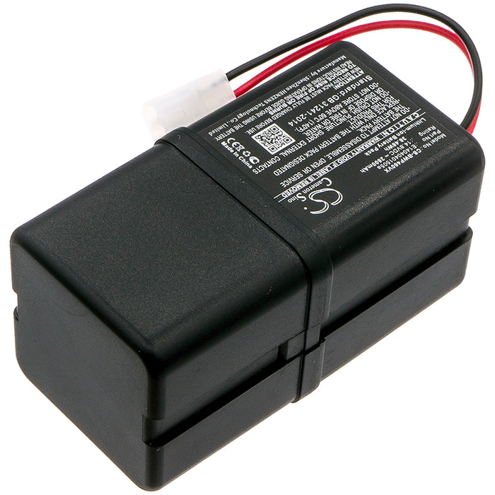 CS-BWP460VX : Battery for Bobsweep Bob PetHair, WP460011RO, Junior and others - Replaces Bobsweep E14040401505a