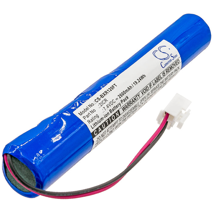 CS-BXR120FT : Battery for Bayco SLR-2120 - Replaces Bayco 2ICR