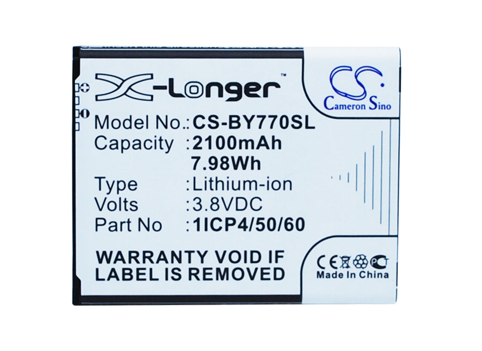 CS-BY770SL : Battery for Beurer BY77, 952-62, 952.62 - Replaces Beurer 1ICP4/50/60-210AR