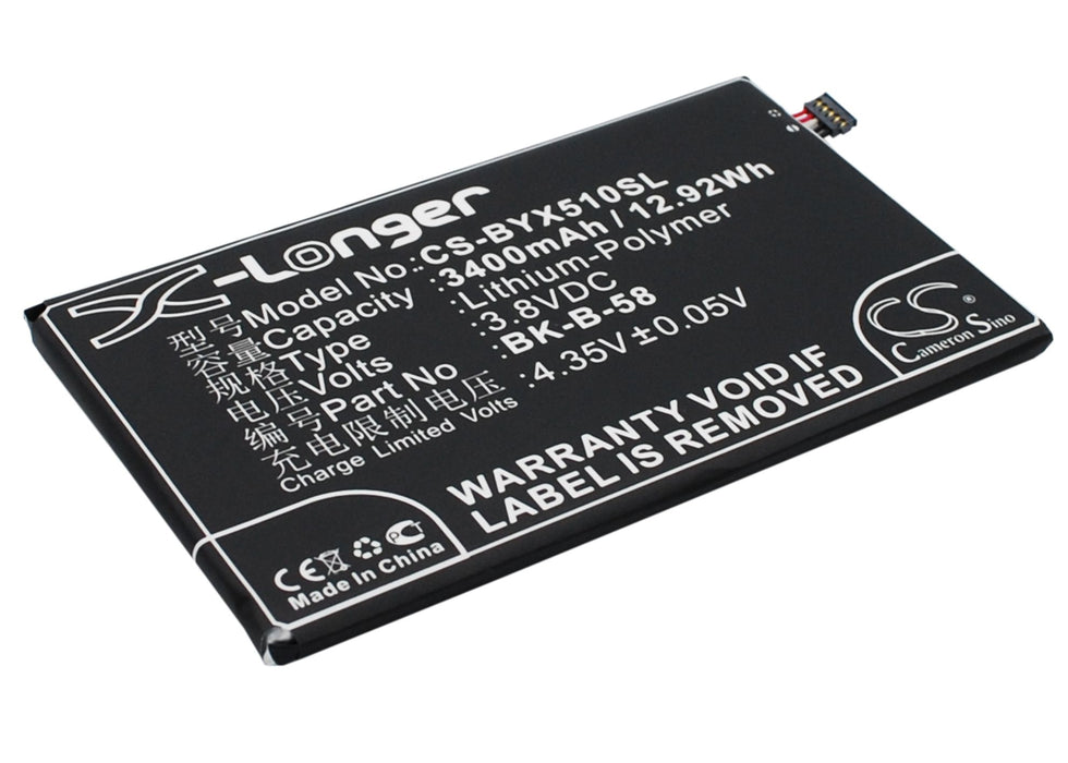 CS-BYX510SL : Battery for BBK VIVO X510W, VIVO X510T, Xplay X510 - Replaces BBK BK-B-58