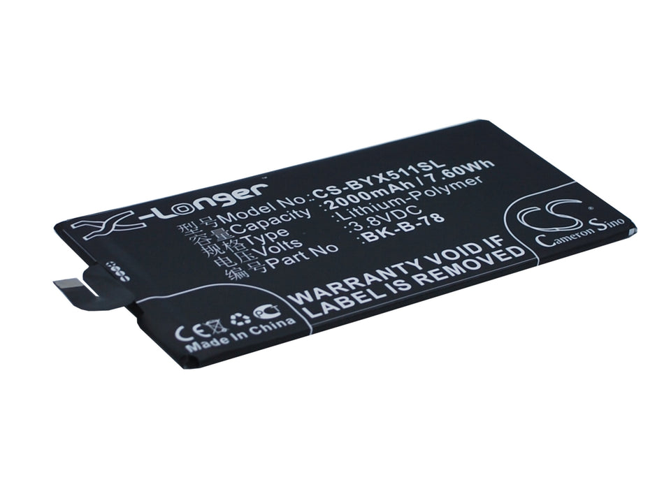 CS-BYX511SL : Battery for BBK VIVO X5 MAX, VIVO X5 MAX+, X5 MAX V and others - Replaces BBK BK-B-78, B-78