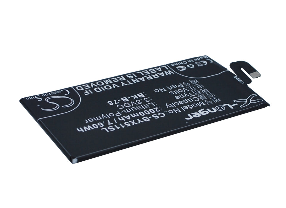 CS-BYX511SL : Battery for BBK VIVO X5 MAX, VIVO X5 MAX+, X5 MAX V and others - Replaces BBK BK-B-78, B-78