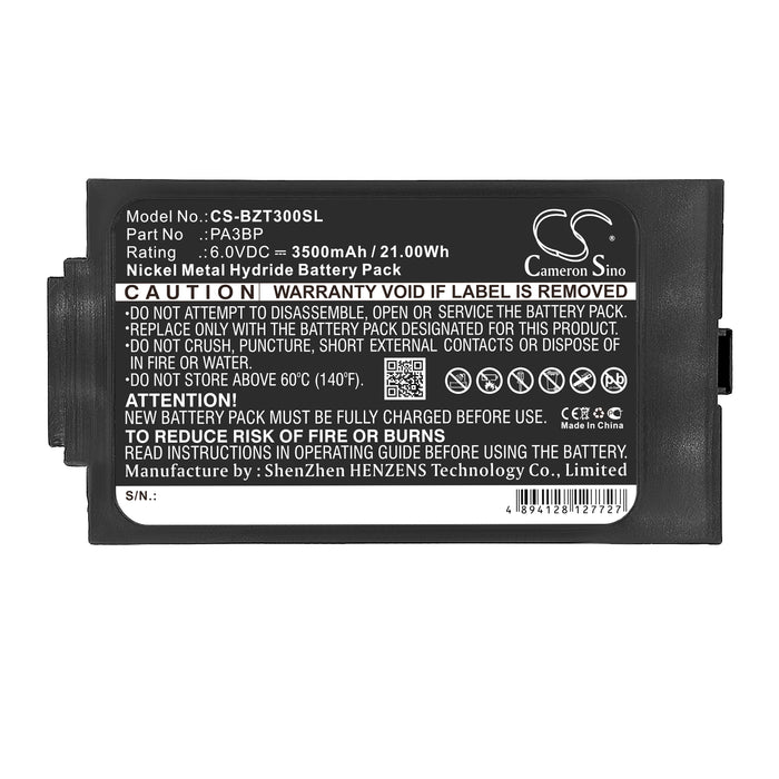 CS-BZT300SL : Battery for Bullard PA30 PAPR, Tri-Filter - Replaces Bullard PA3BP