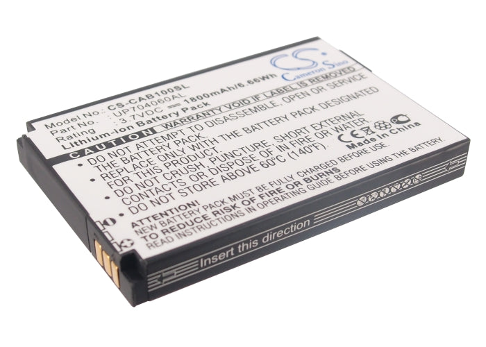 CS-CAB100SL : Battery for CAT B10 - Replaces CAT UP704060AL