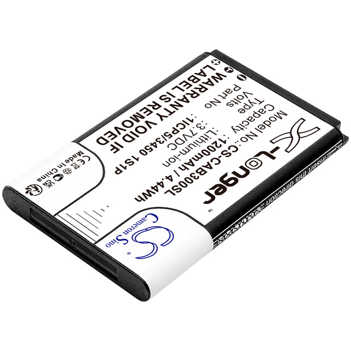 CS-CAB300SL : Battery for CAT B30 - Replaces CAT 1ICP5/3450 1S1P