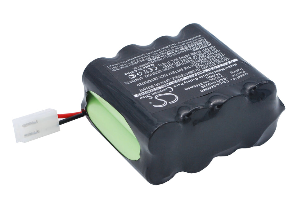 CS-CAG600MD : Battery for Colson ECG Cardiette AR600 - Replaces Cardiette 120236, BATT/110236